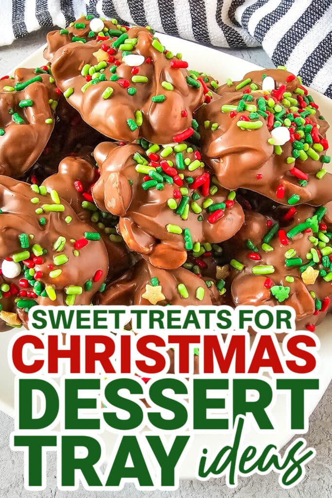 christmas dessert tray ideas - Christmas Crockpot Candy copy