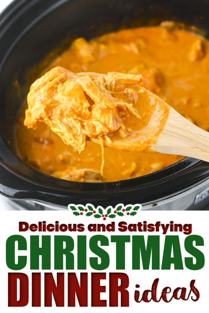christmas dinner ideas -Crockpot Butter Chicken copy