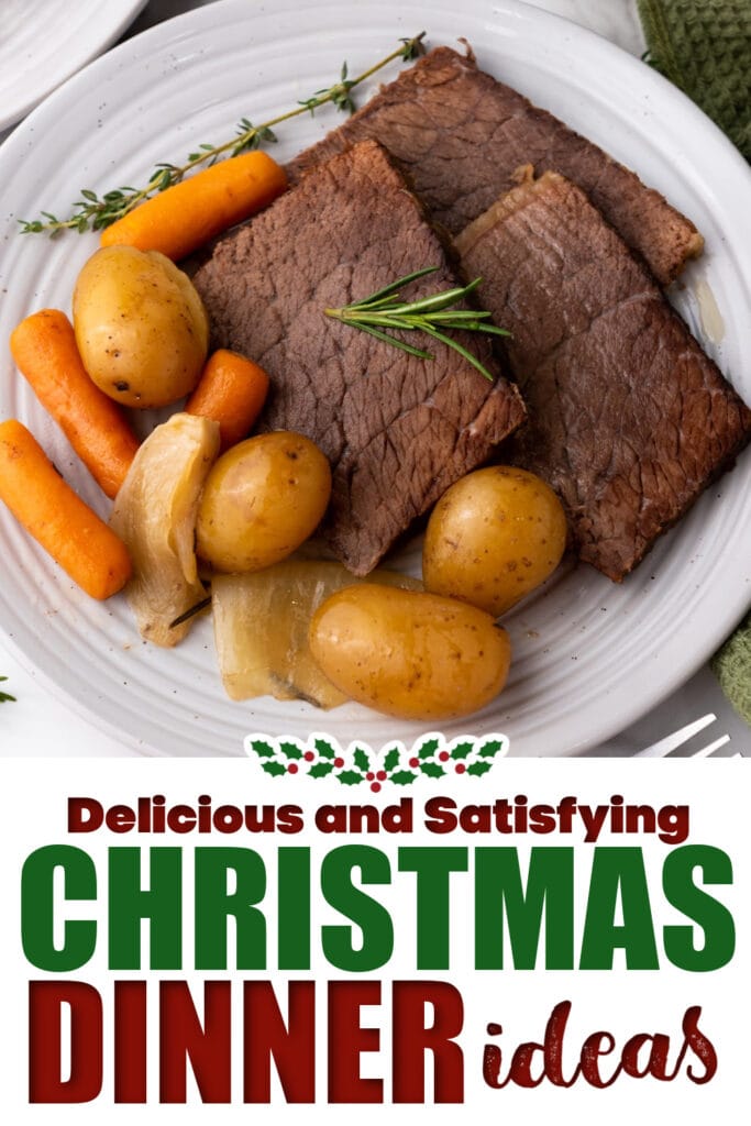 christmas dinner ideas - Crockpot Slow Cooker Rump Roast copy