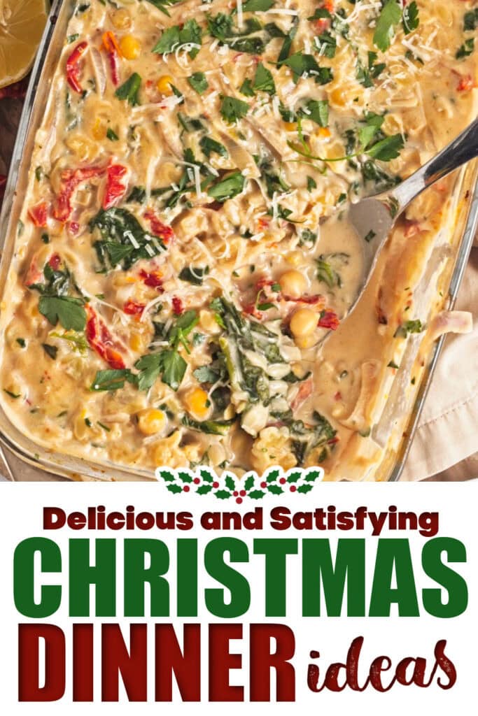 christmas dinner ideas -Marry Me Chickpeas and Orzo copy