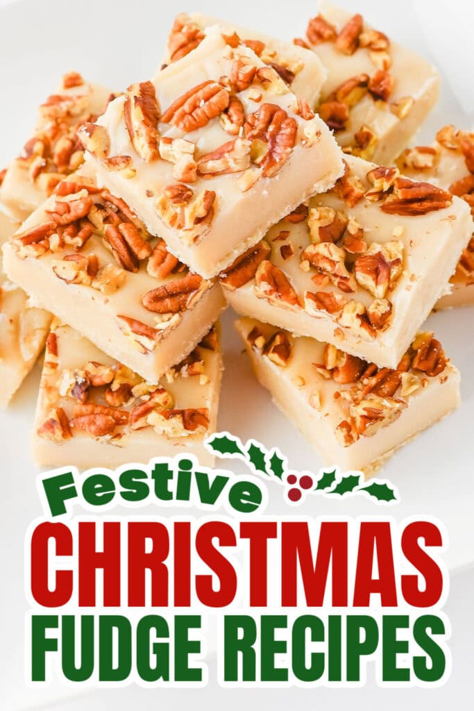 christmas fudge - Pecan Pie Fudge copy