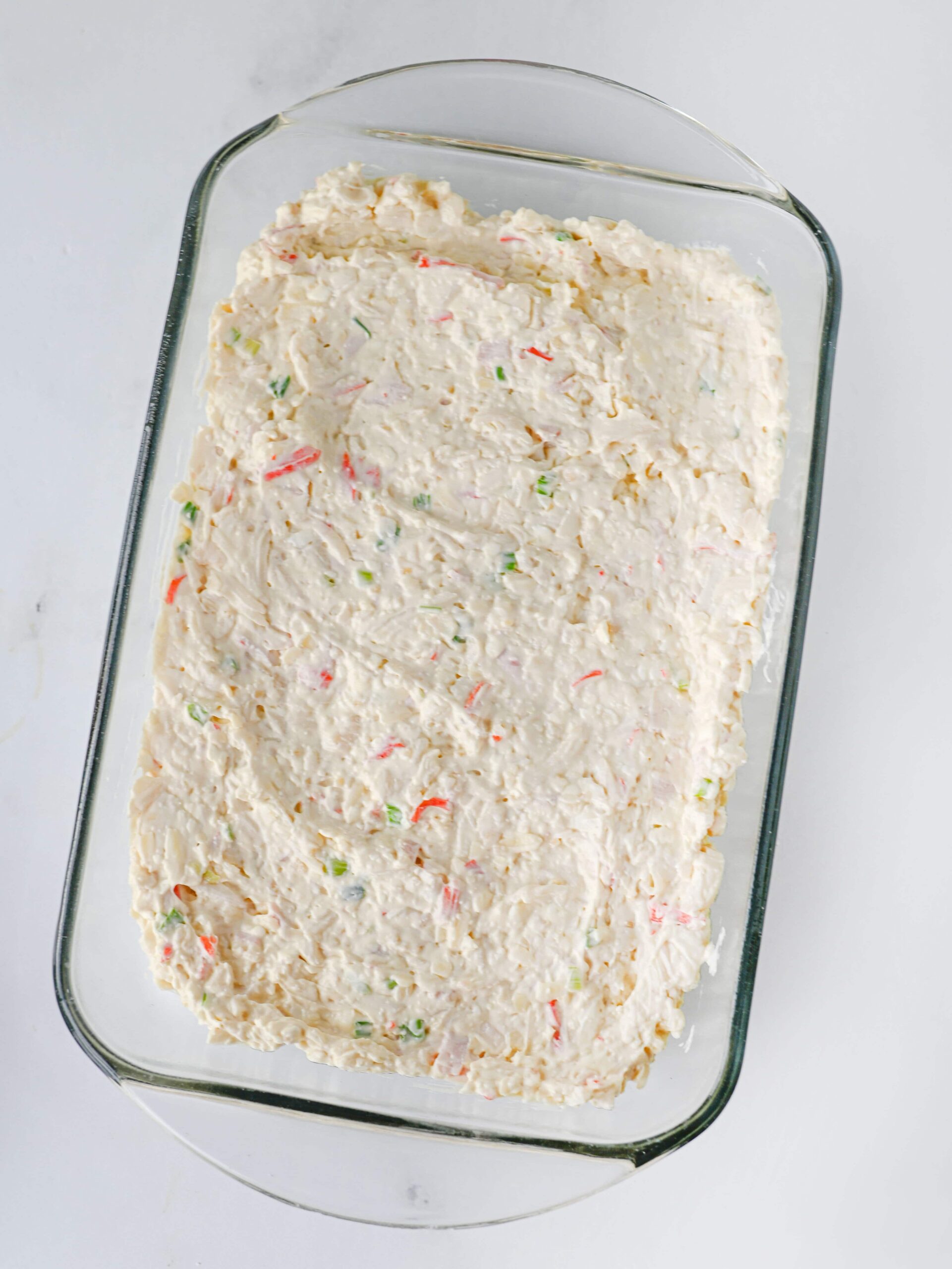 Creamy Crab Rangoon Dip with Crispy Wonton Chips Process Photo