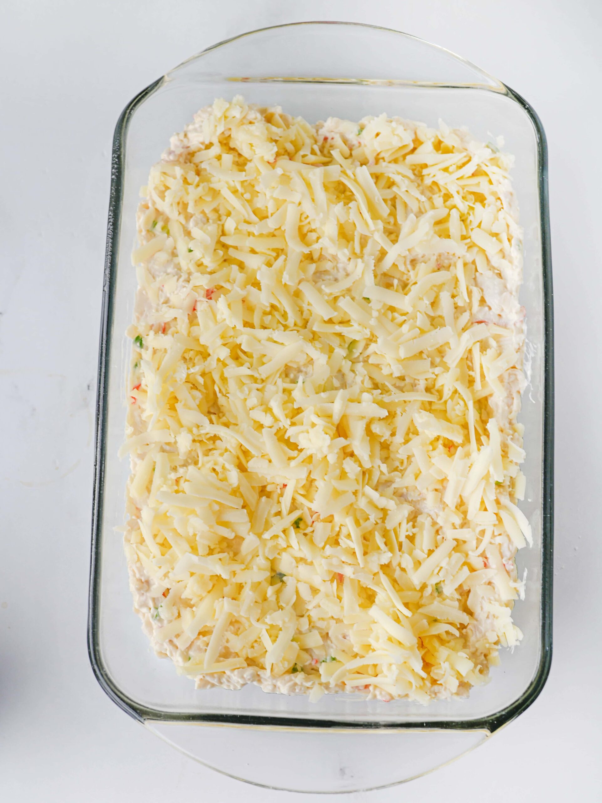 Creamy Crab Rangoon Dip with Crispy Wonton Chips Process Photo