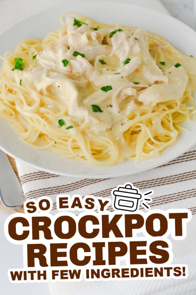 crockpot recipes with few ingredients - Crockpot Angel Chicken copy