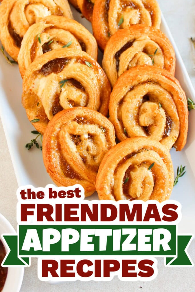 friendmas appetizers - Christmas Tree Cheeseball copy