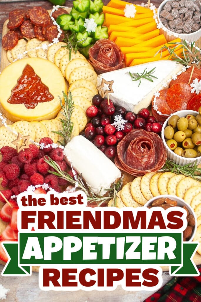 friendmas appetizers -Christmas Tree Spinach Dip Puff Pastry copy