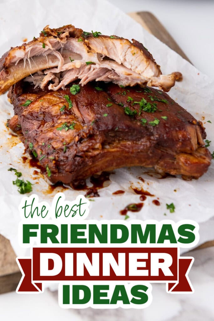 friendmas dinners - Slow Cooker Honey Garlic Soy Spareribs copy