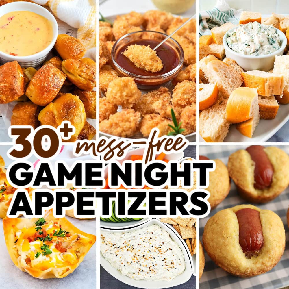 game night appetizers - featured image