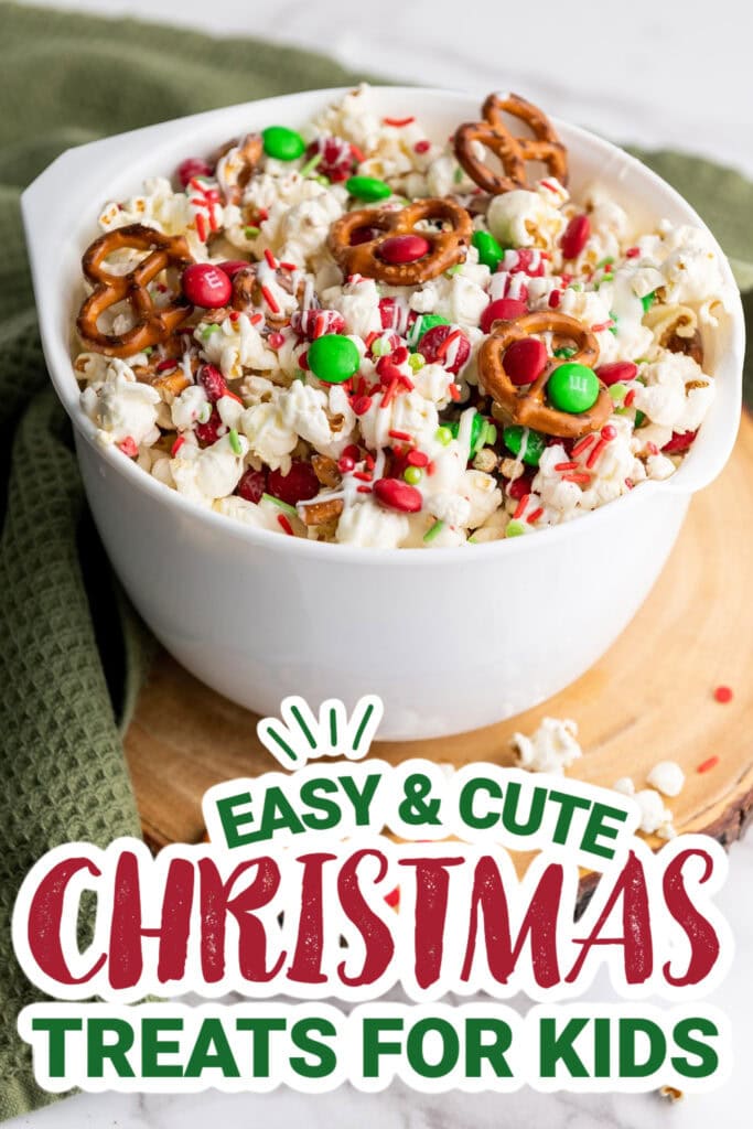 kids christmas treats-Christmas Popcorn