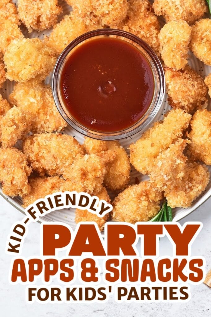 kids party appetizers - popcorn chicken