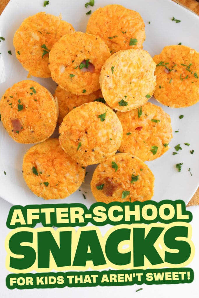 kids school snacks-Classic Ham & Cheese Egg Bites