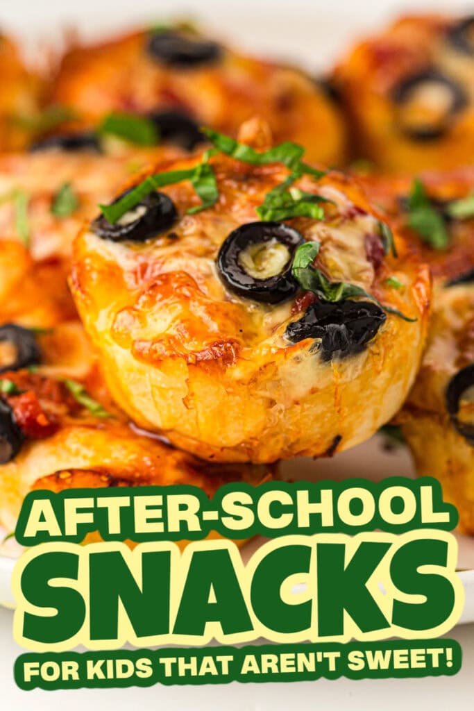 kids school snacks-Lunchbox Pizza Muffins