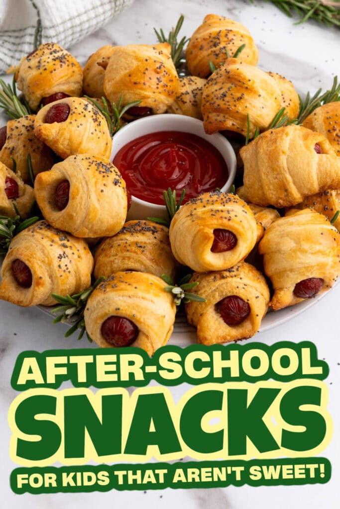 kids school snacks-Mini Piggies in a Blanket