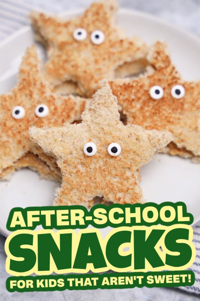 kids school snacks-Starfish Sandwiches