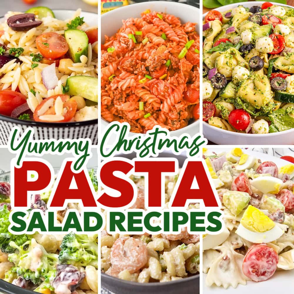 Easy Christmas Pasta Salads for the Holiday Table