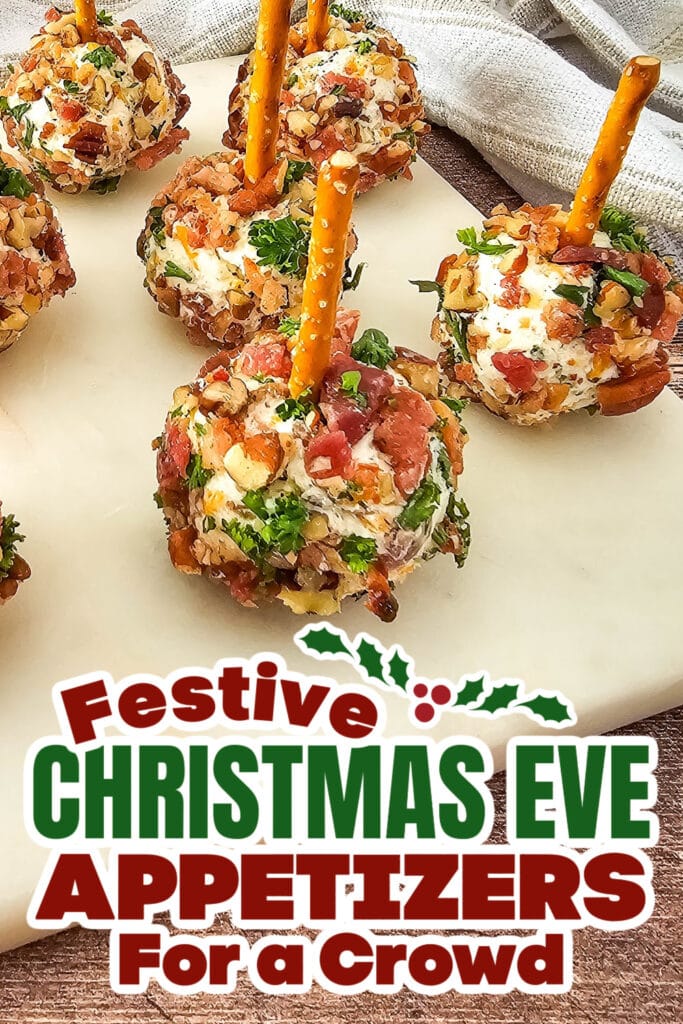 pinned christmas eve appetizers - Cracked Out Cheeseball Bites copy