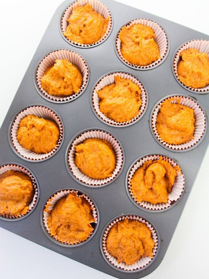 Starbucks Pumpkin Muffins
Process Photo