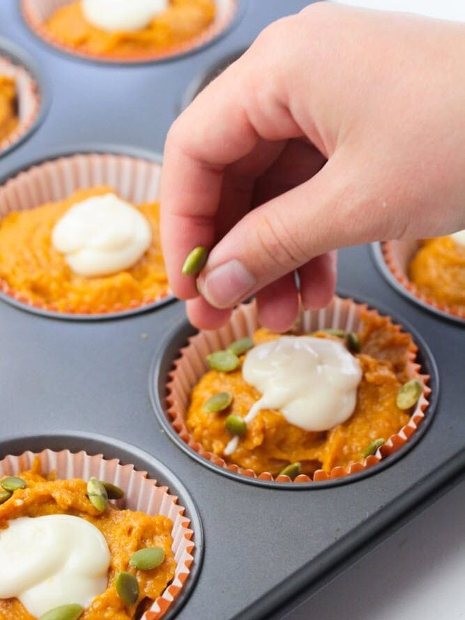 Starbucks Pumpkin Muffins
Process Photo