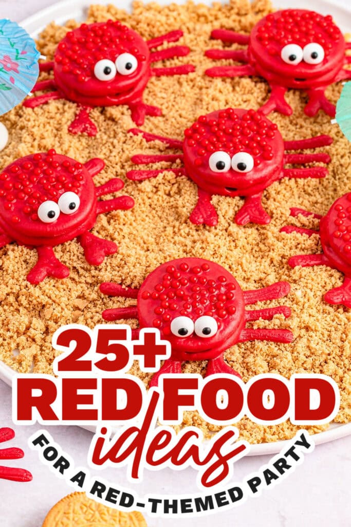 red food ideas - Oreo Crabs
