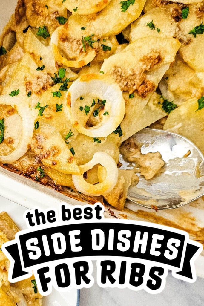 side dishes for ribs - French Onion Potato Bake copy
