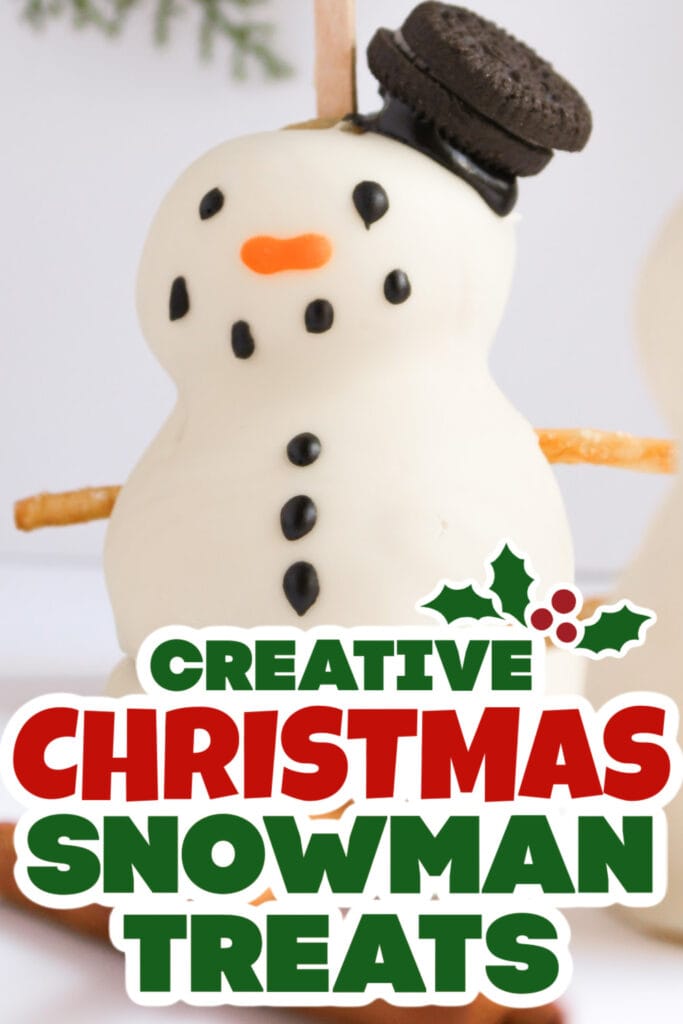 snowman treats - Snowman Cake Pops copy