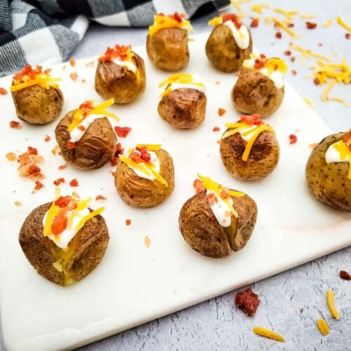 Loaded Mini Baked Potato Bites