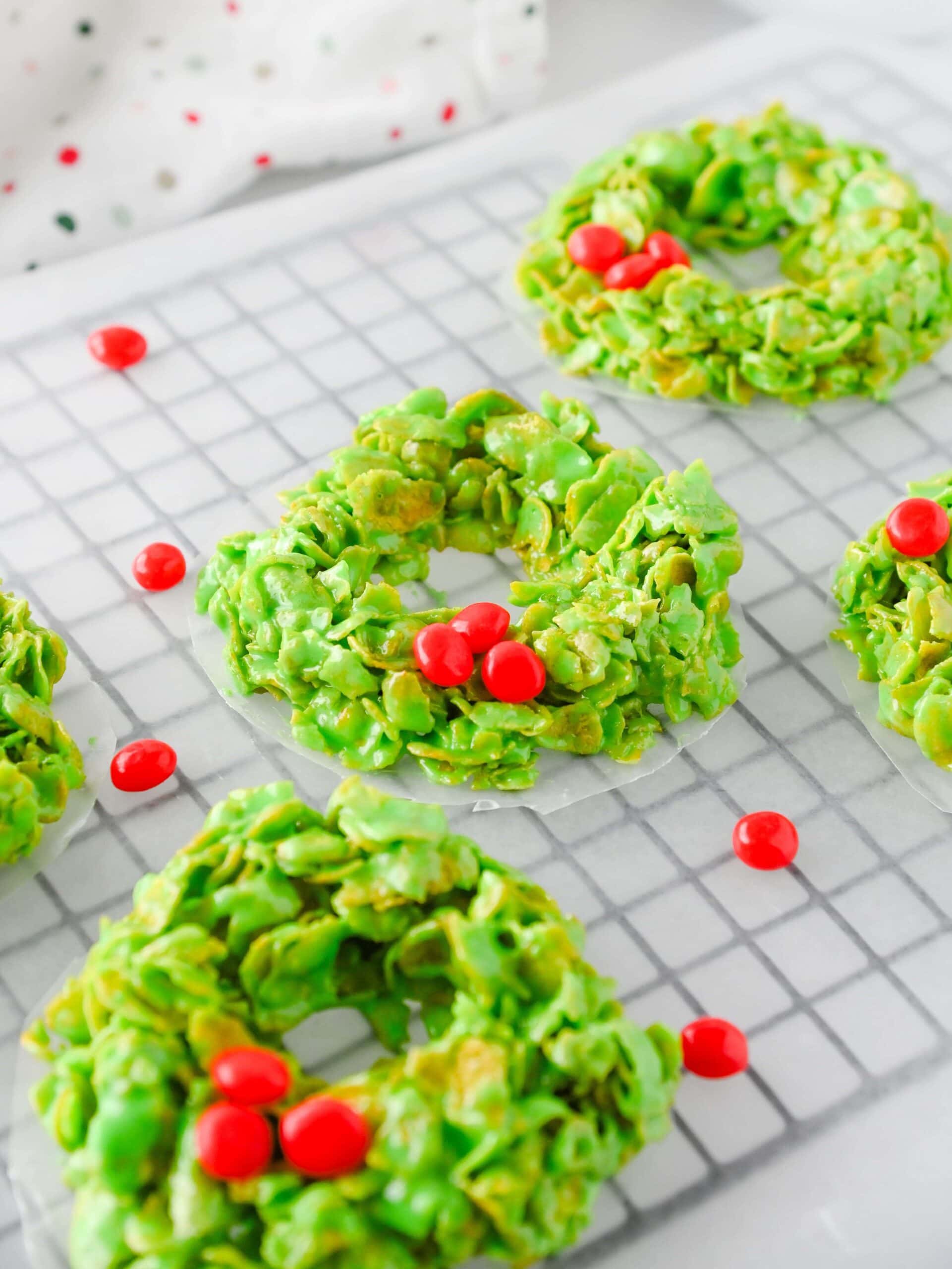 Christmas Cornflake Wreaths