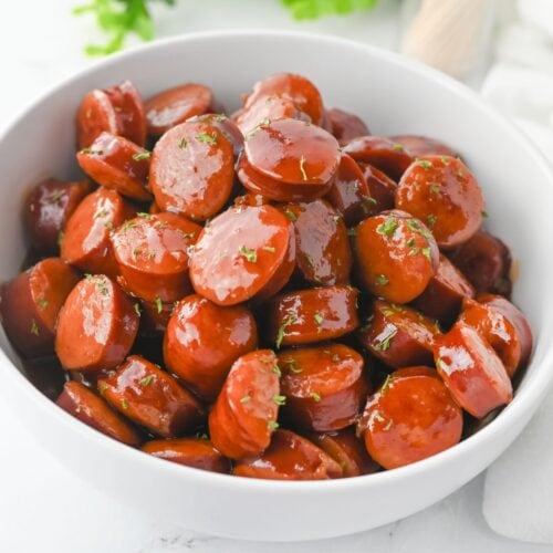 Crockpot BBQ Sausages