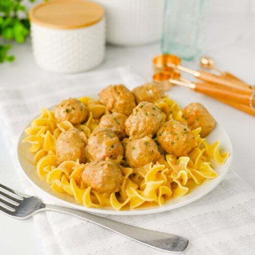 Slow Cooker Creamy Meatballs