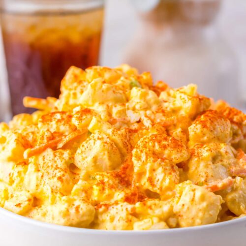 Amish Potato Salad with a Sweet Mustard Dressing