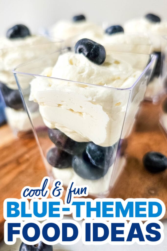 Blue Food Ideas-Blueberry Cheesecake Parfaits copy