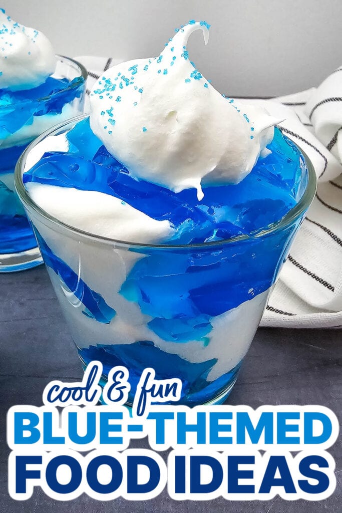 Blue Food Ideas-Blueberry Cloud Mousse copy