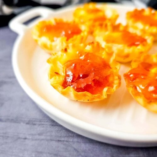 Brie Phyllo Tarts