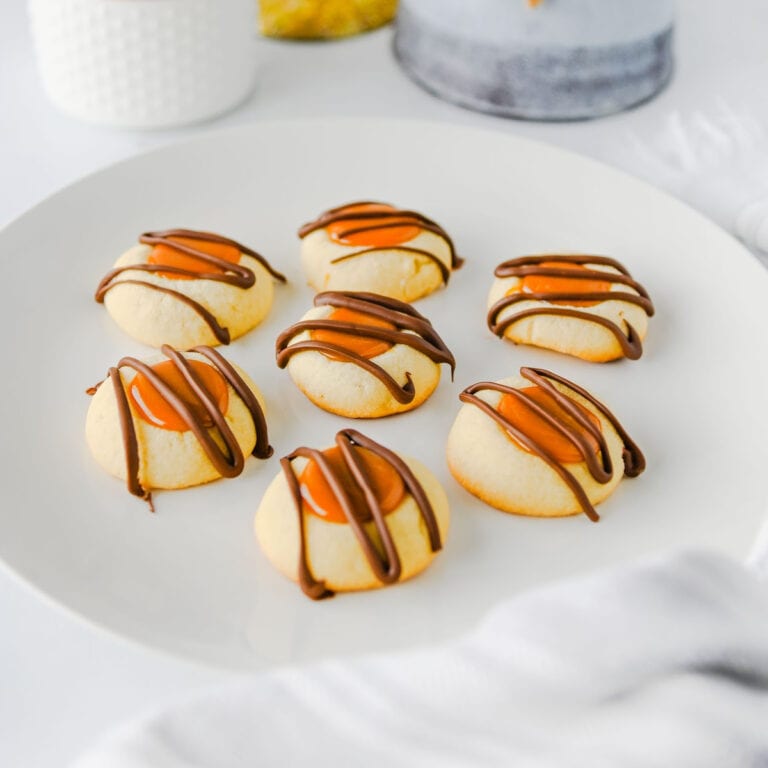 Caramel Chocolate Chip Thumbprint Cookies featured image copy