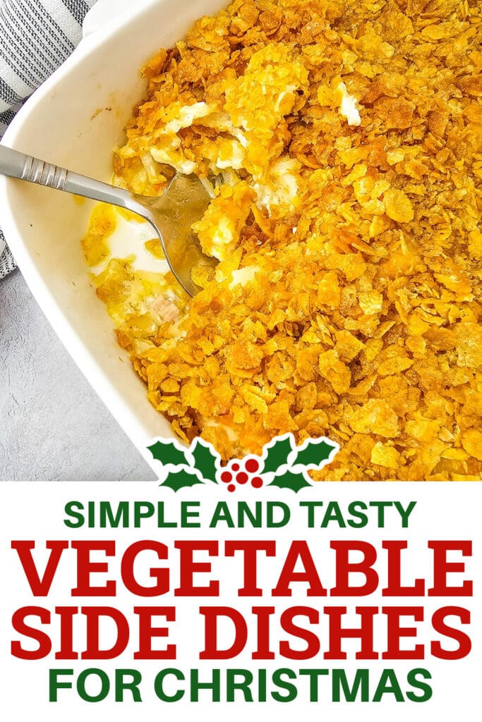 Christmas Vegetable Sides - cheesy party potatoes copy