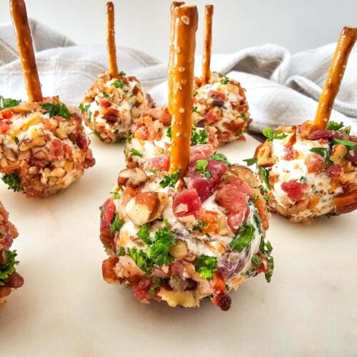 Cracked Out Cheeseball Bites