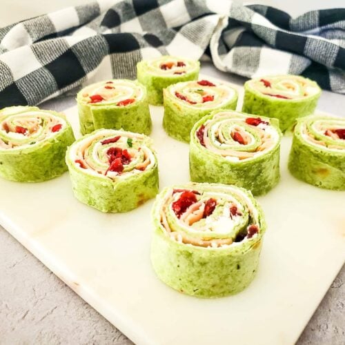 Cranberry Turkey Pinwheels