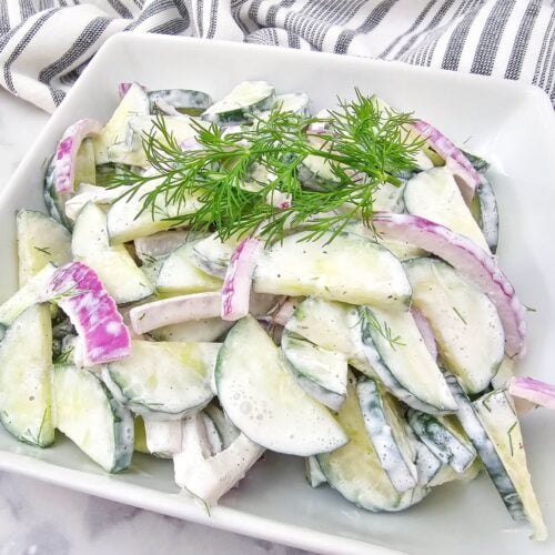 Creamy Cucumber Salad