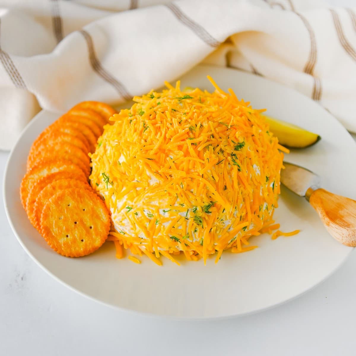Dill Pickle Cheese Ball featured image copy