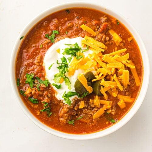 Ground Beef Pumpkin Chili