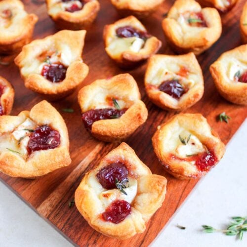 Cranberry Brie Bites