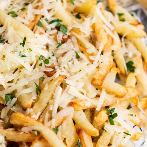 Air Fryer Parmesan Truffle Fries