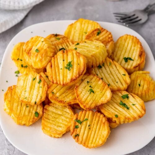Air Fryer Accordion Potatoes