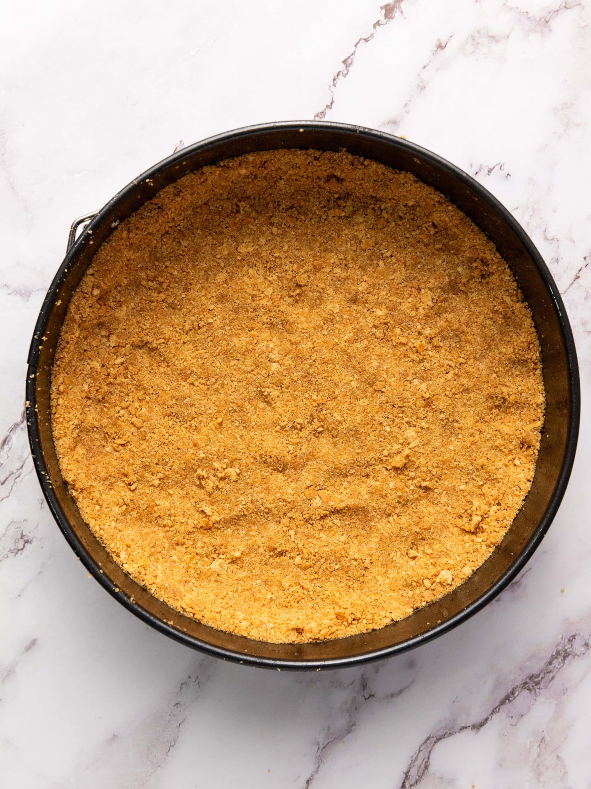 Passion Fruit Cheesecake Process Photo