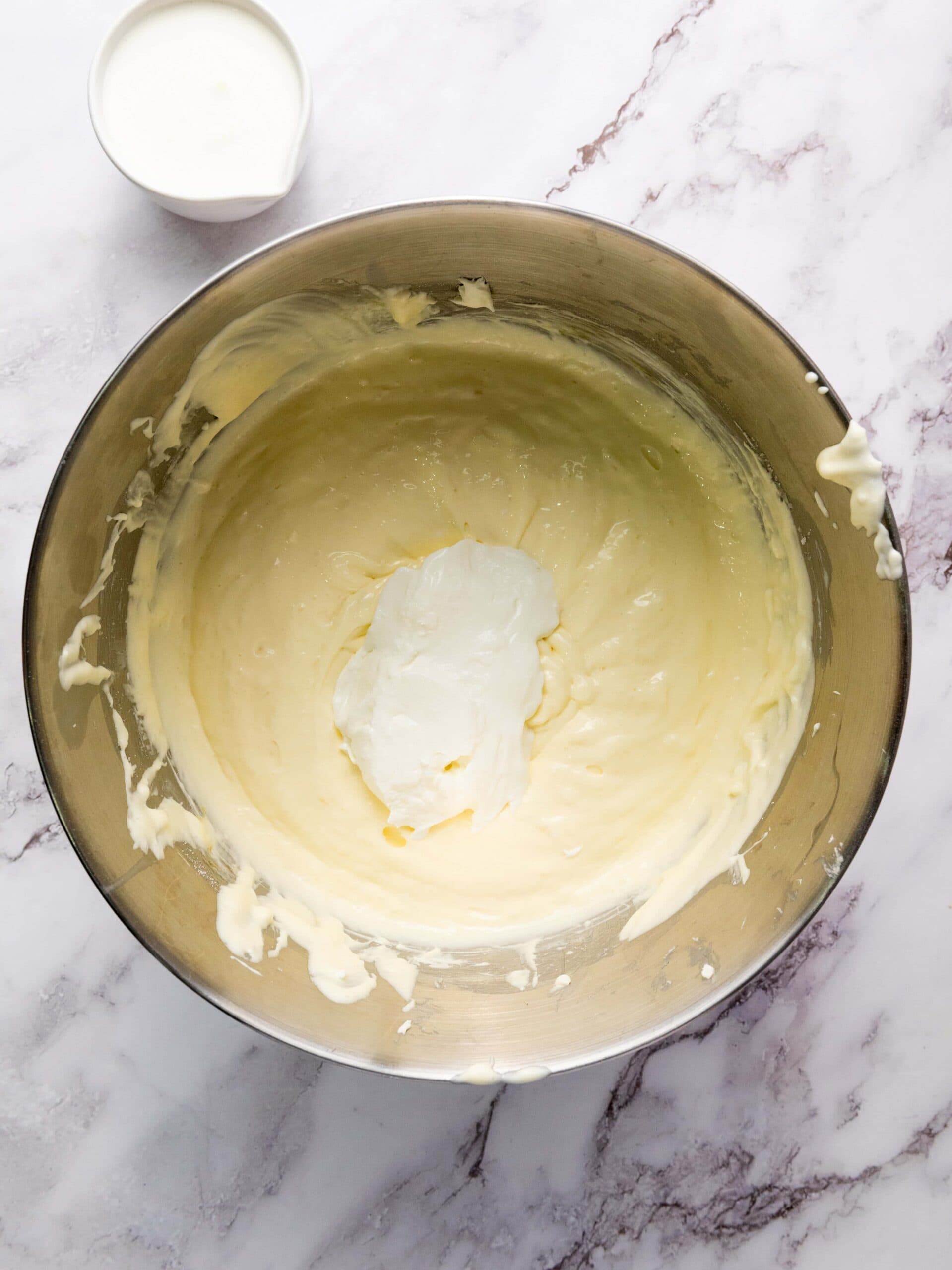 Passion Fruit Cheesecake Process Photo