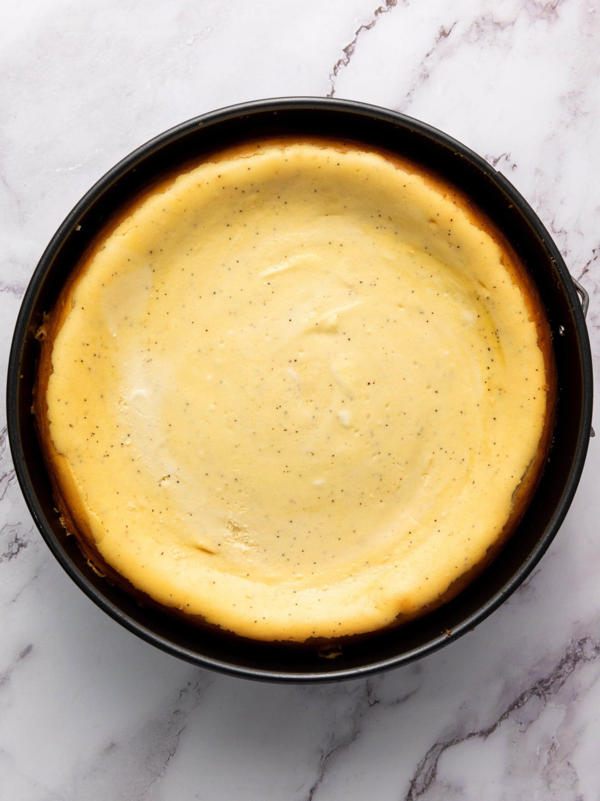 Passion Fruit Cheesecake Process Photo