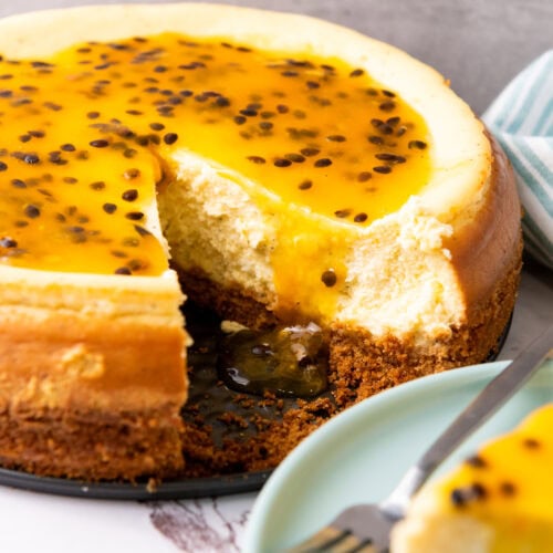 Passion Fruit Cheesecake