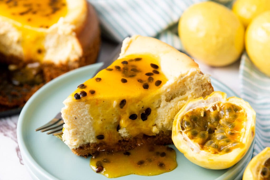 Passion Fruit Cheesecake