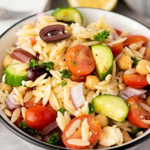 Mediterranean Orzo Pasta Salad