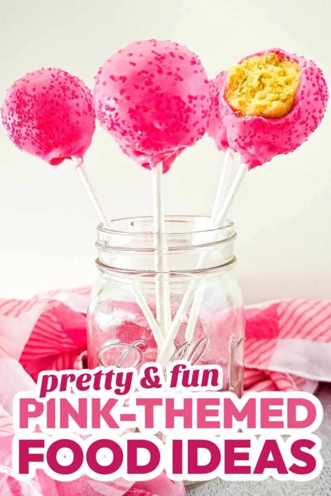 Pink Food Ideas-DIY Pink Cake Pops copy